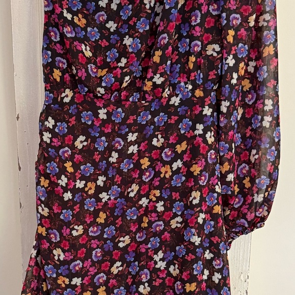 NWOT Astr Calista Red and Blue Asymmetrical One-Shoulder Cocktail Dress Sz Small - Picture 8 of 8